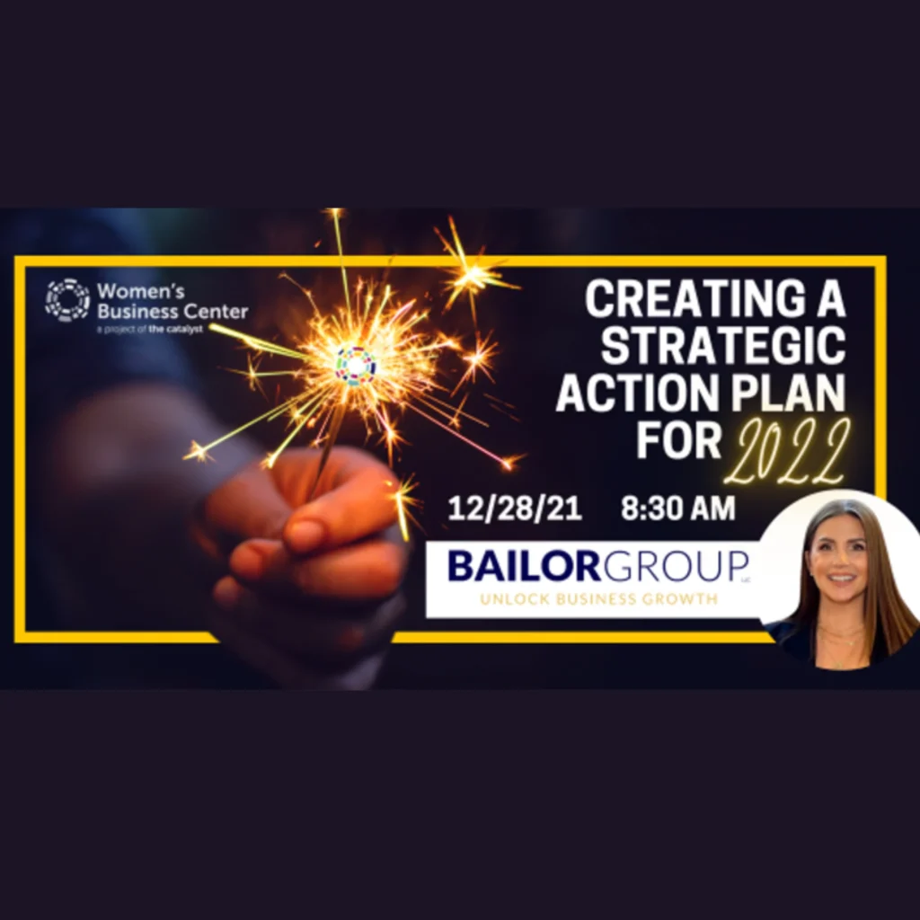 Business Growth Creating a Strategic Action Plan for 2022